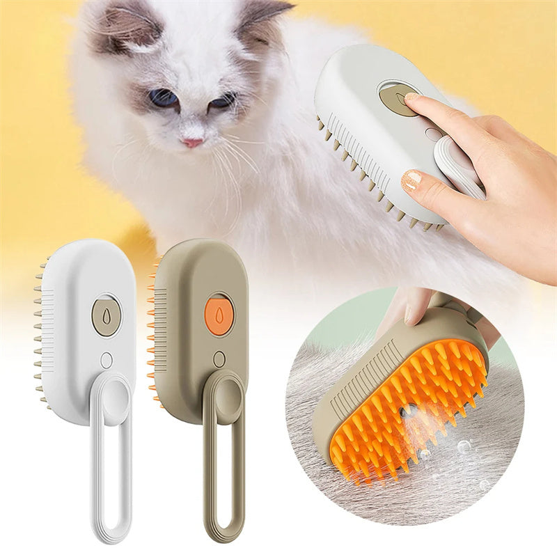 Cat/Dog 3 In 1 Electric Spray Brush
