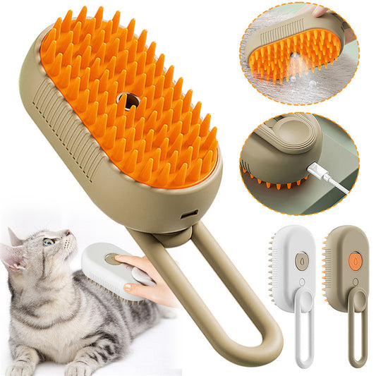 Cat/Dog 3 In 1 Electric Spray Brush