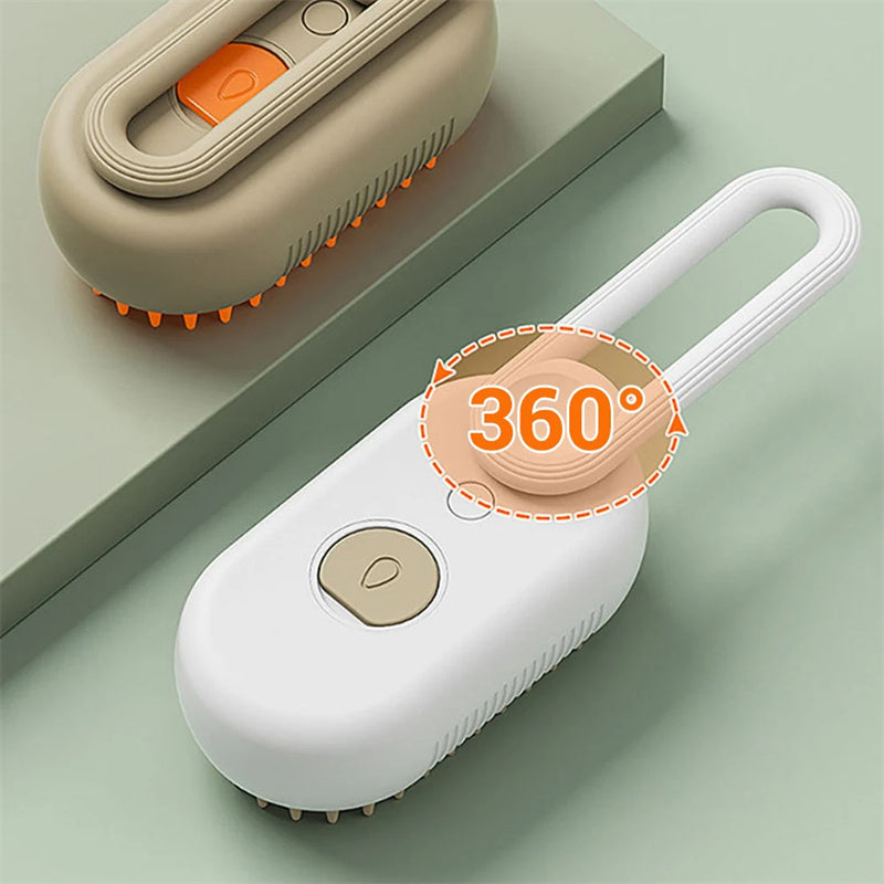 Cat/Dog 3 In 1 Electric Spray Brush